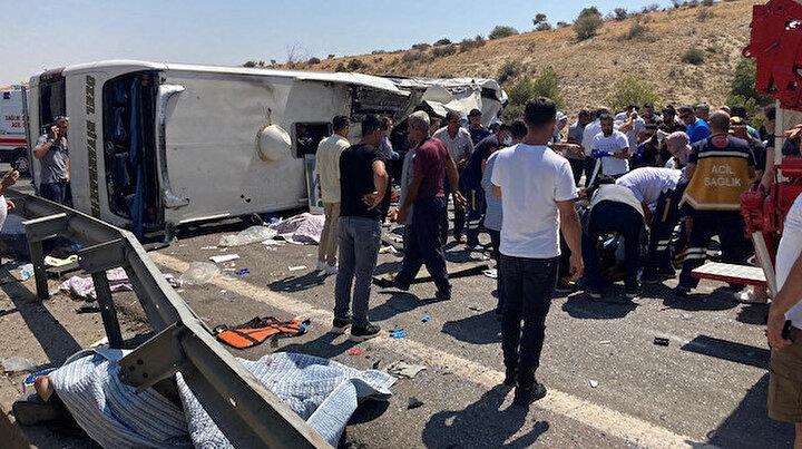 Gaziantep’te katliam gibi kaza: 15 ölü, 22 yaralı var