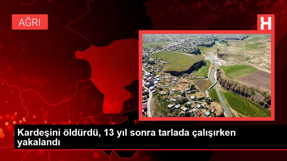 Kardeşini öldürdü, 13 yıl sonra tarlada çalışırken yakalandı