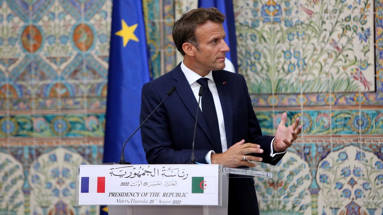 Macron’dan Cezayir’de Türkiye için küstah kelamlar