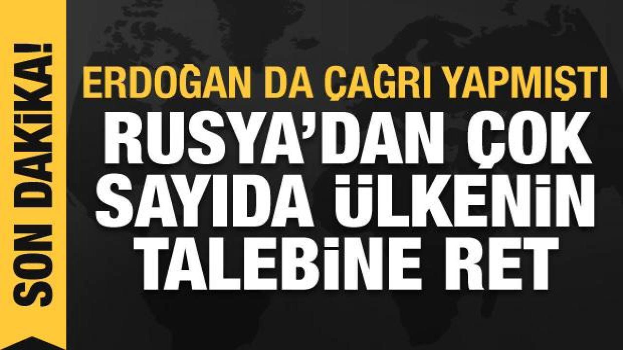 Rusya’dan, Türkiye dahil çok sayıda ülkenin Zaporijya davetlerine yanıt