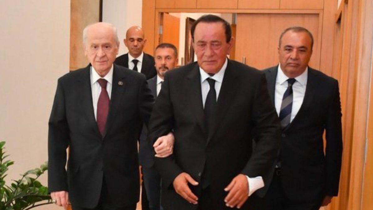 Devlet Bahçeli, Alaattin Çakıcı’yı makamında ağırladı