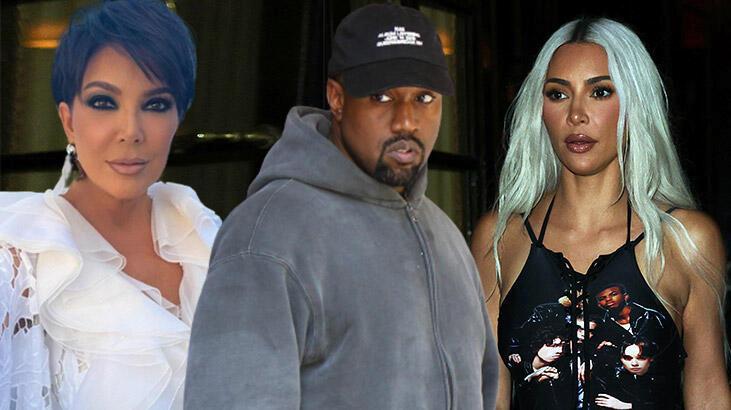 Kanye West’ten dikkat çeken paylaşımlar! Kim Kardashian ve ailesini hedef aldı