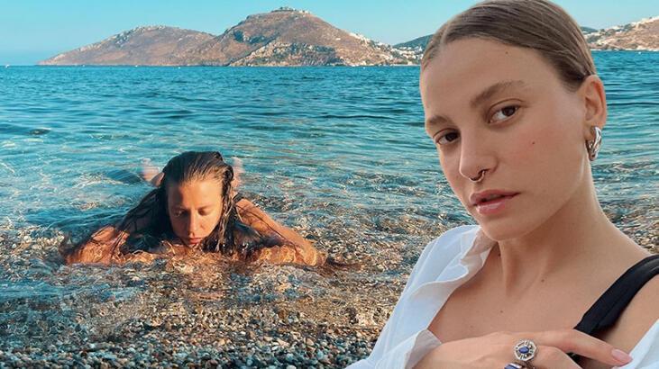 Serenay Sarıkaya’nın bitmeyen tatili! Yeni pozlarını paylaştı