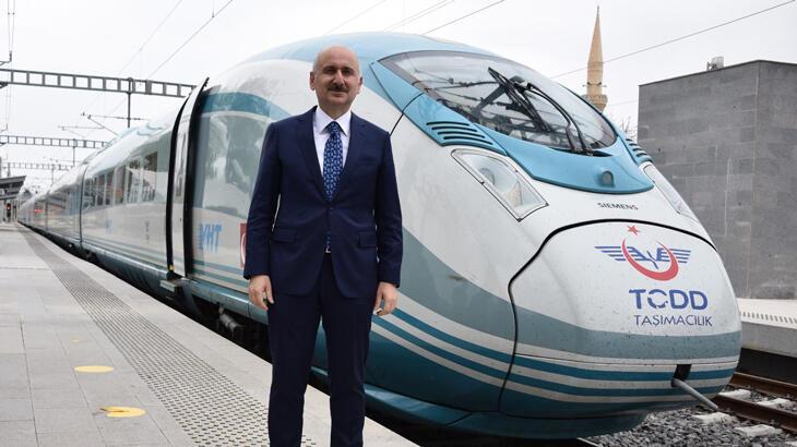 Bakan Karaismailoğlu: Hızlı tren seferlerini 44’ten 56’ya çıkarıyoruz