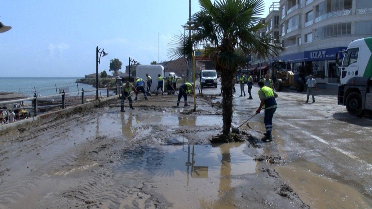 Mudanya’da sel felaketinin yaraları sarılıyor