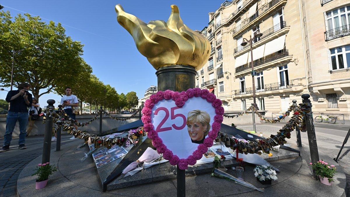 Prenses Diana 25. vefat yıl dönümünde Londra ve Paris’te anıldı