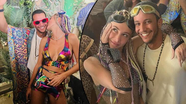 Şeyma Subaşı ile Mohammed Alsaloussi’den Burning Man pozları