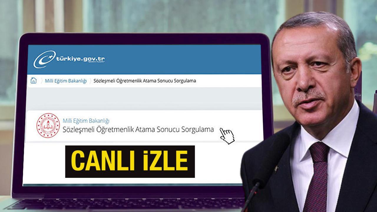 Sözleşmeli öğretmenlik atama sonuçları: 2022 MEB öğretmen ataması canlı izle