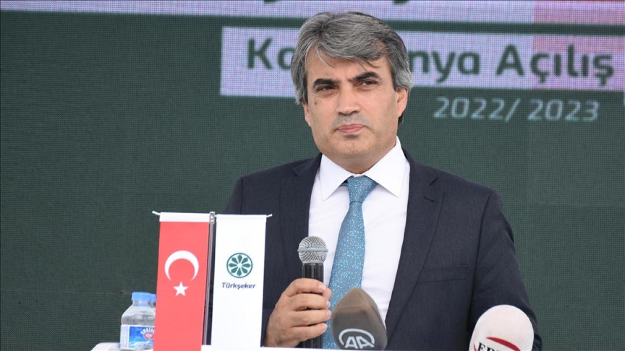 Türkşeker Genel Müdürü Şahin’den “şeker arzında sıkıntı yok” açıklaması