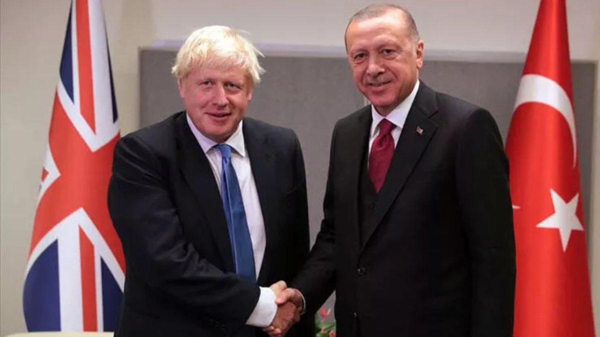 Boris Johnson’dan Cumhurbaşkanı Erdoğan’a tebrik