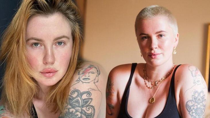 Ireland Baldwin saçlarını üçe vurdurdu