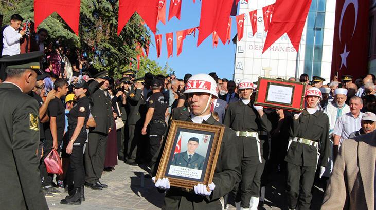 Şehit Uzman Çavuş Ramazan Uçakcı son yolculuğuna uğurlandı